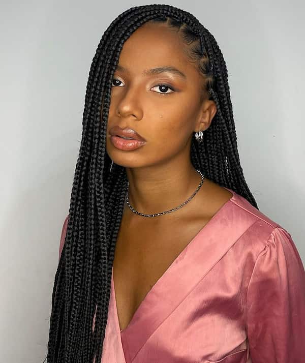 15 Stunning Medium Box Braids Hairstyles