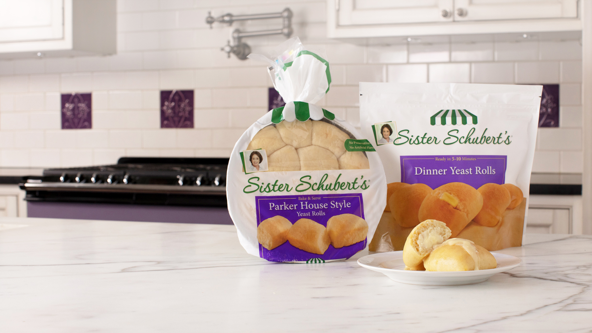 Sister Schubert's Food from the heart. That warms hearts.