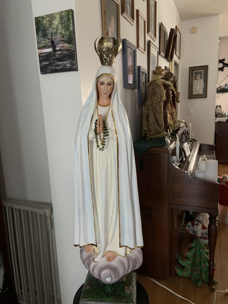 Our Lady of﻿ Fátima Statue Winners Sisters of Charity