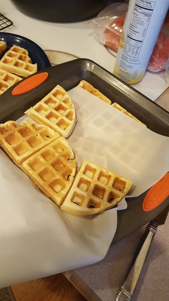 Skip the store bought and make your own frozen waffles Skip the store
