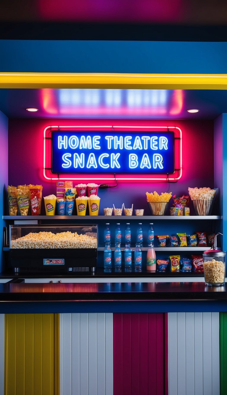 5 Awesome Home Theater Snack Bar Concepts for Inspiration Sit Back Lounge