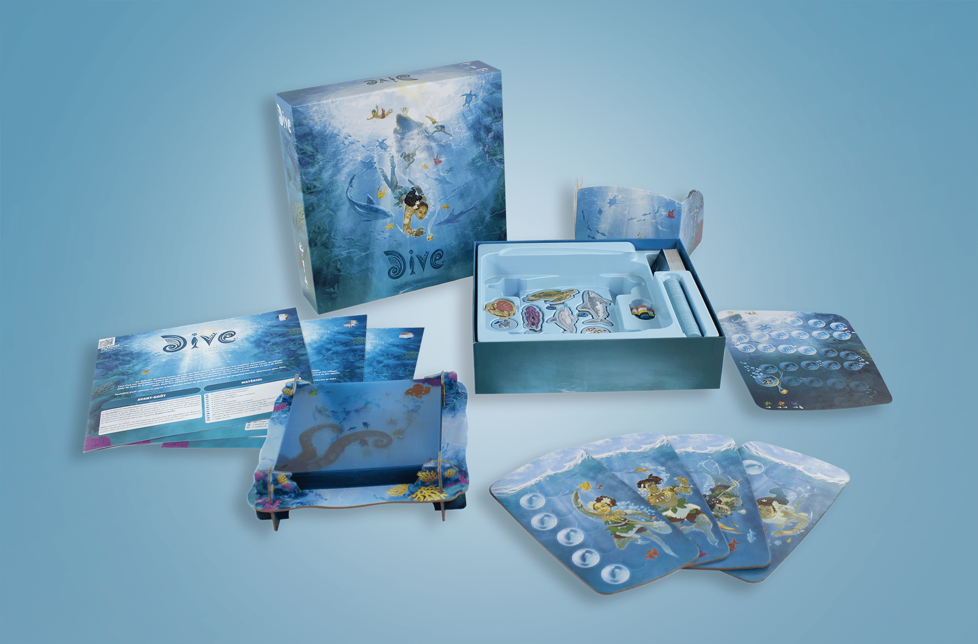 Dive Boardgame Sit Down! games