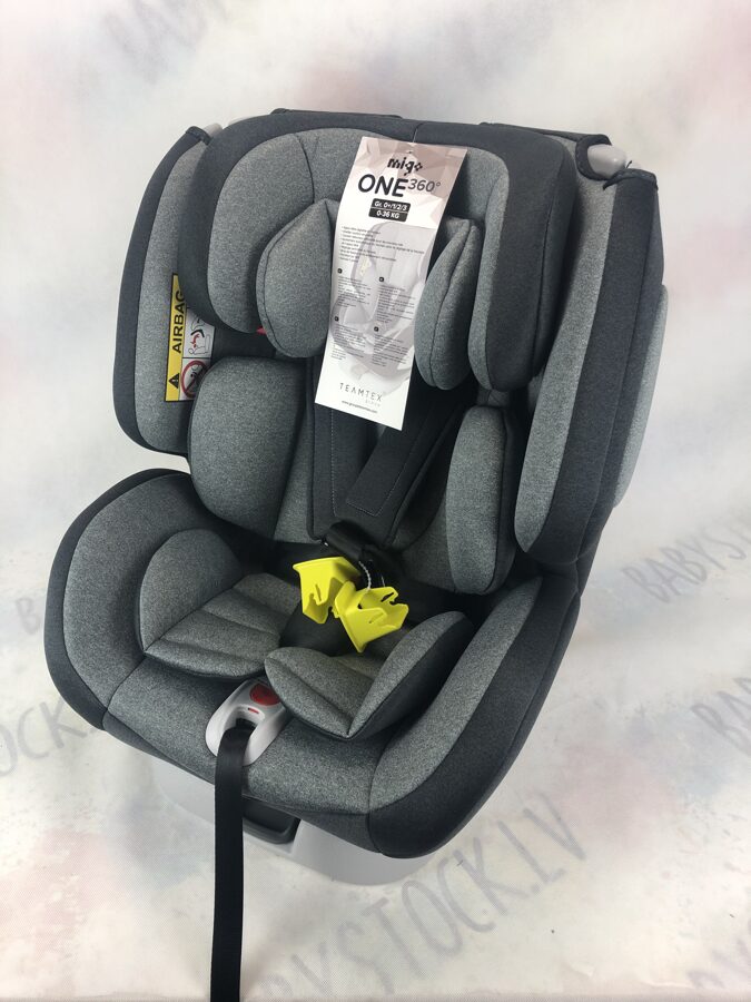 Migo One 360 Grey autokrēsls 036 kg 036kg (Grupa 0,1,2,3) Preču