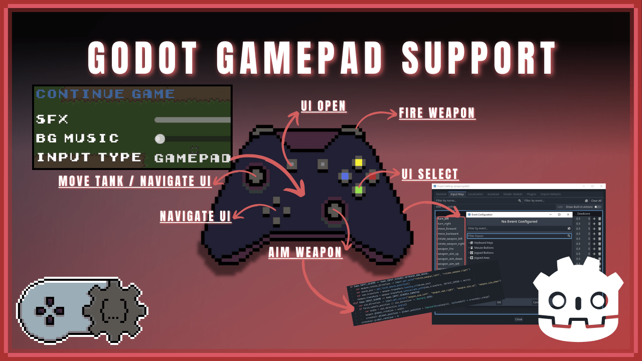 How to Add Controller Support in Godot 4