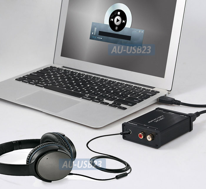 Premium USB DAC External Sound Card For PC Mac Android PS4