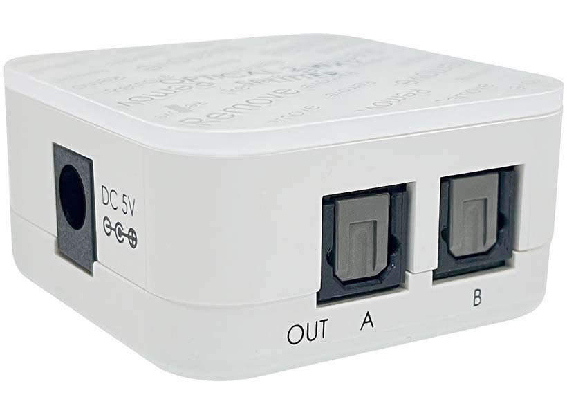 1x2 Digital Optical ADAT S/PDIF Audio Splitter Repeater