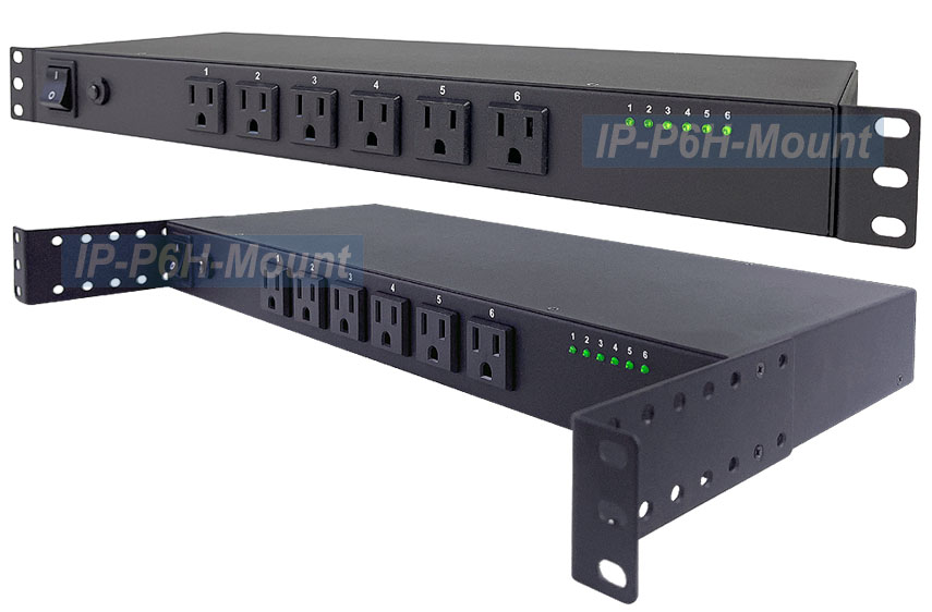 1U Rack Mounting Ears For 19" Rack Installation Of IPP6H