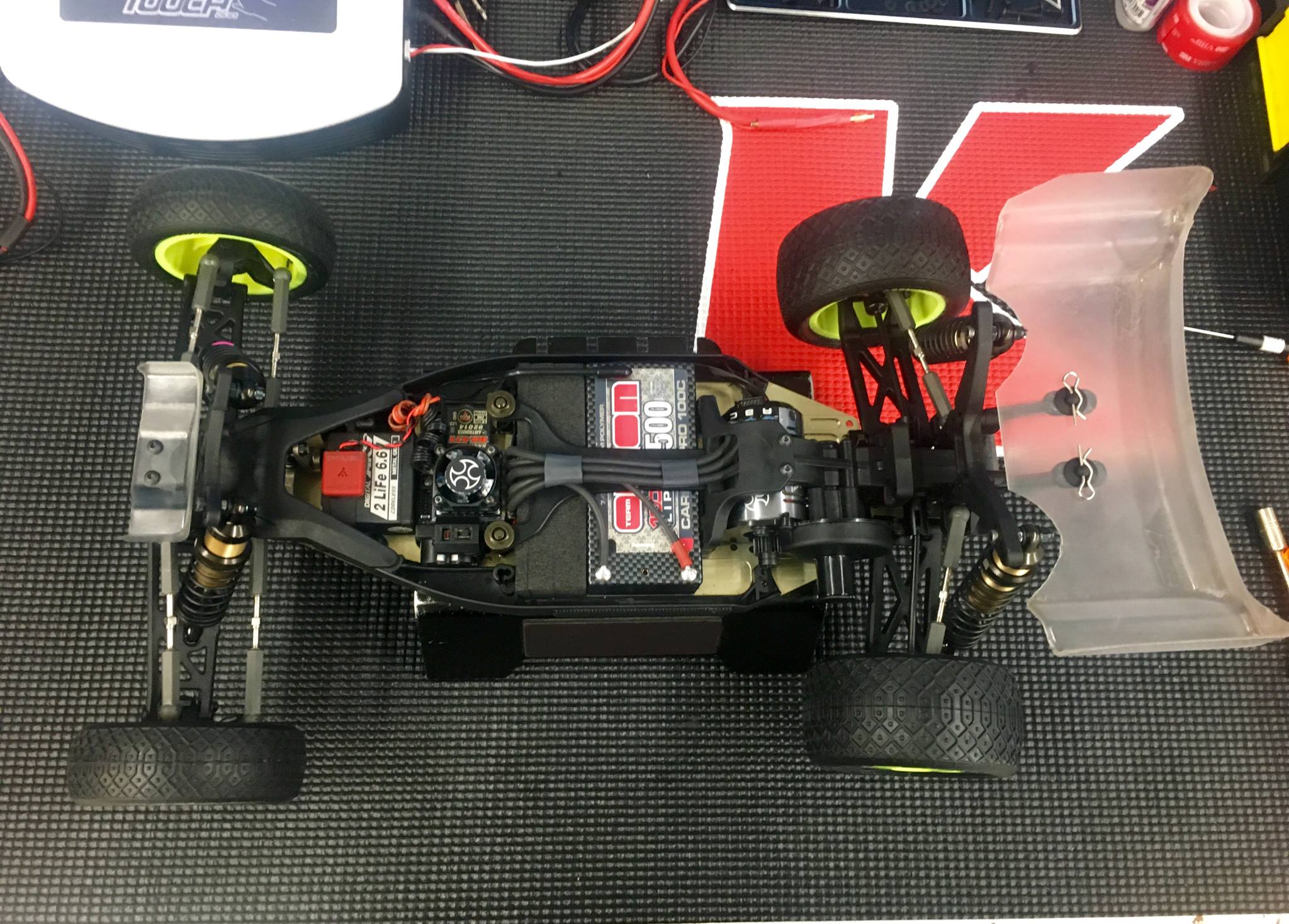 Kyosho RB6.6 - Electronics Setups