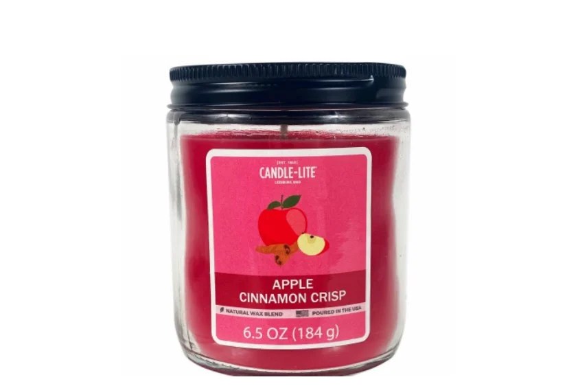 UPC 076001525019 Candle Lite 129630 6.5 oz Apple Cinnamon Crisp