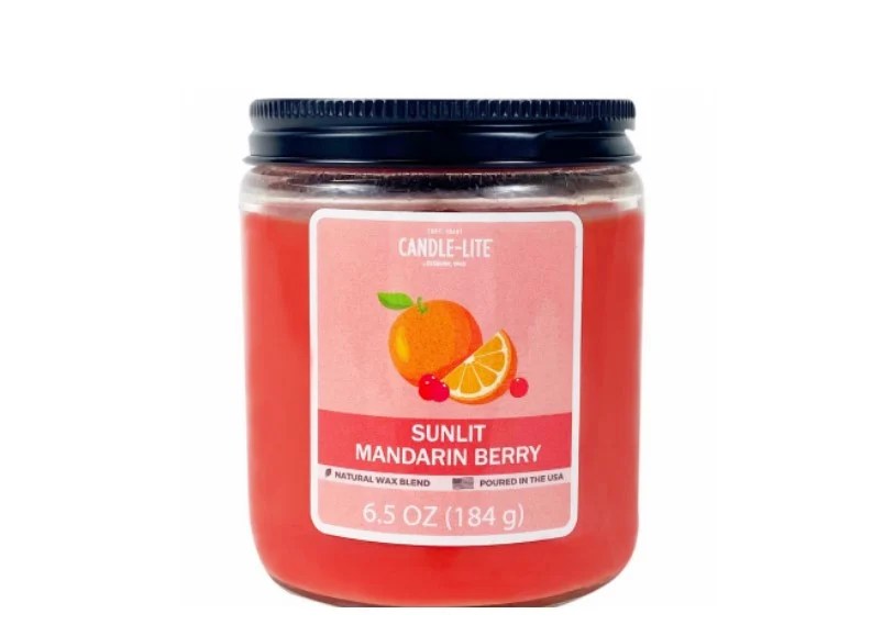 UPC 076001525088 Candle Lite 129631 6.5 oz Sunlit Mandarin Berry