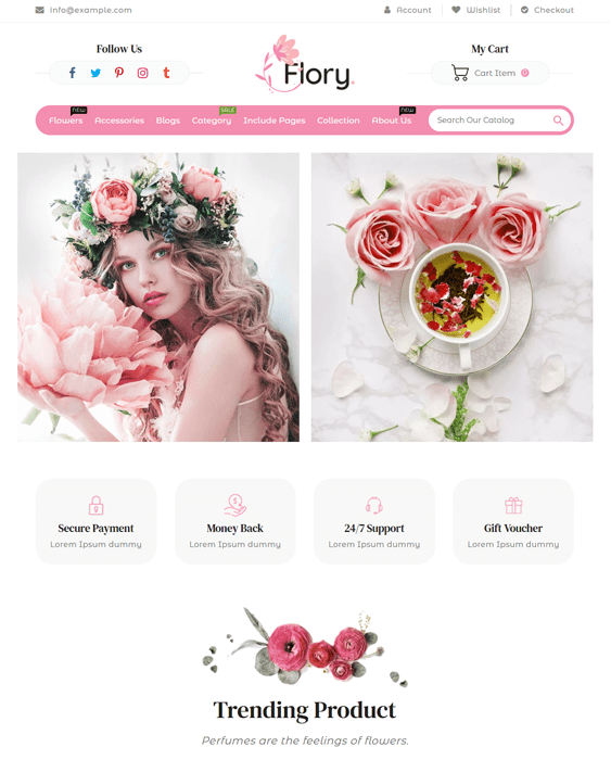 Stunning Shopify Themes For Florists And Flower Shops Site Bloom