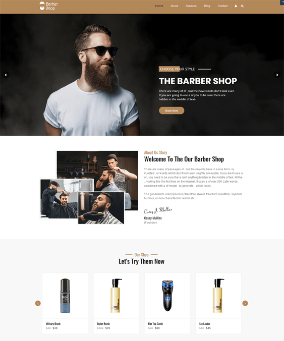 Fresh And Clean WordPress Themes For Beauty Salons, Barbers, And Spas