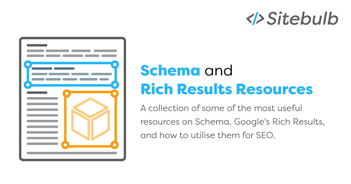 Schema and Rich Results Resources Sitebulb