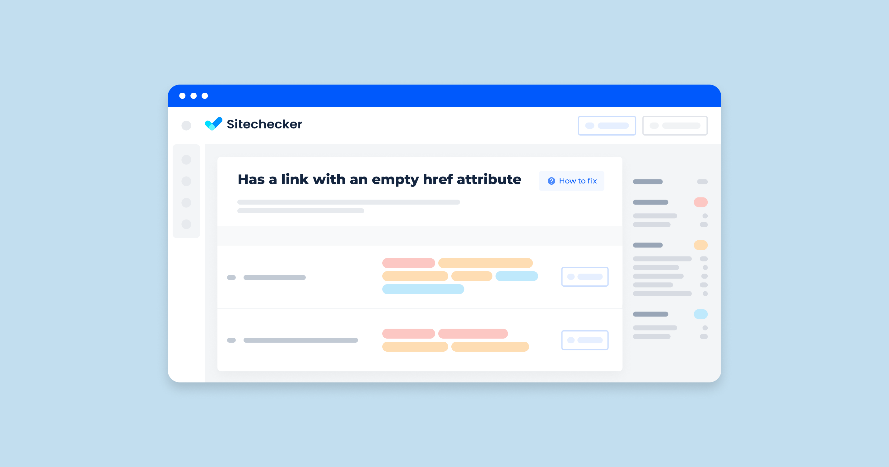 How to Fix Link With an Empty Href Attribute Sitechecker