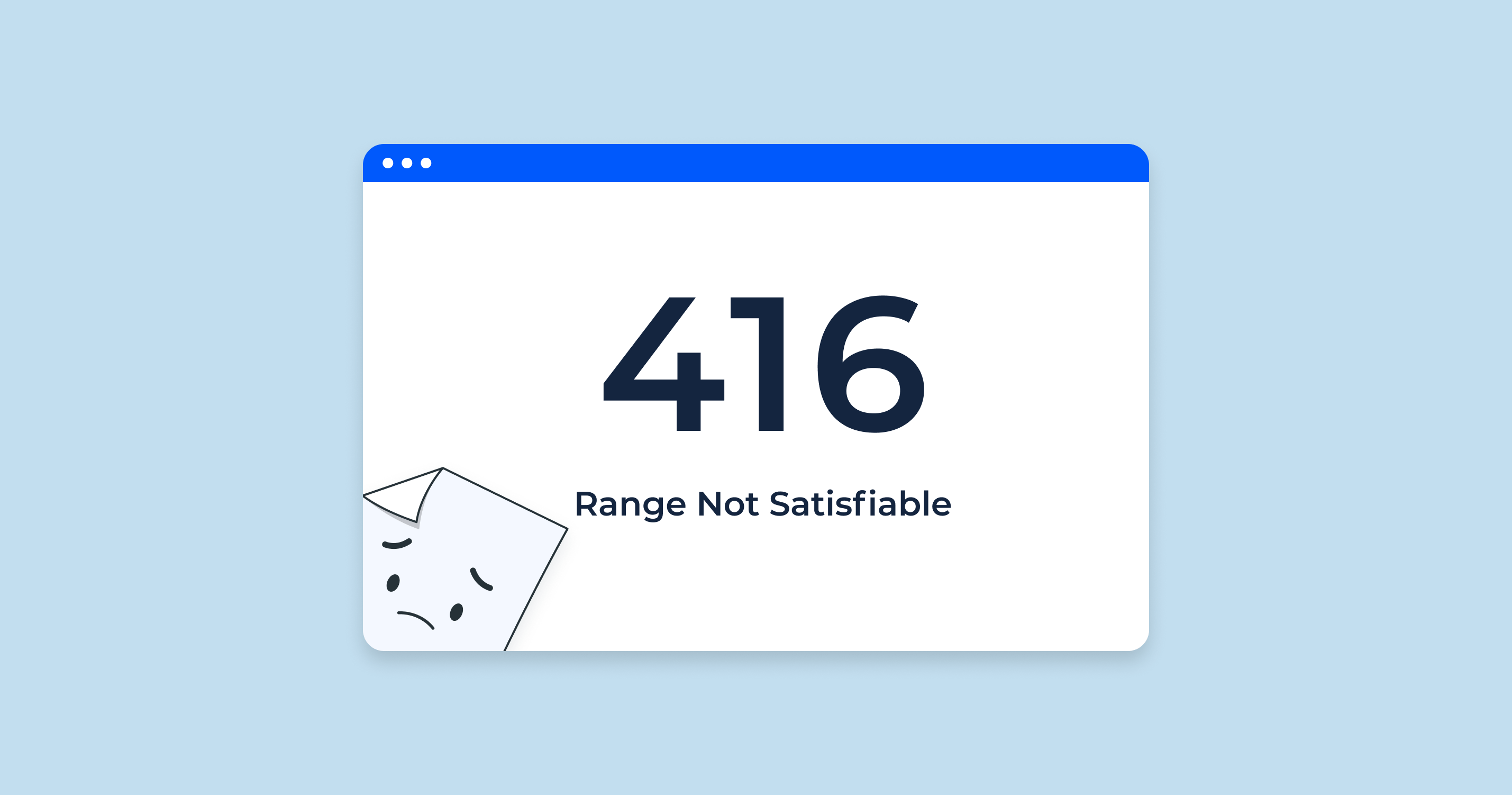 What is 416 Status Code “Requested Range Not Satisfiable” 📖 How To Fix It?
