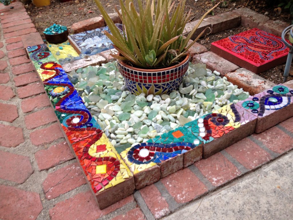 Use Old Broken Glass, China & Recycled Materials To Make Some Of These