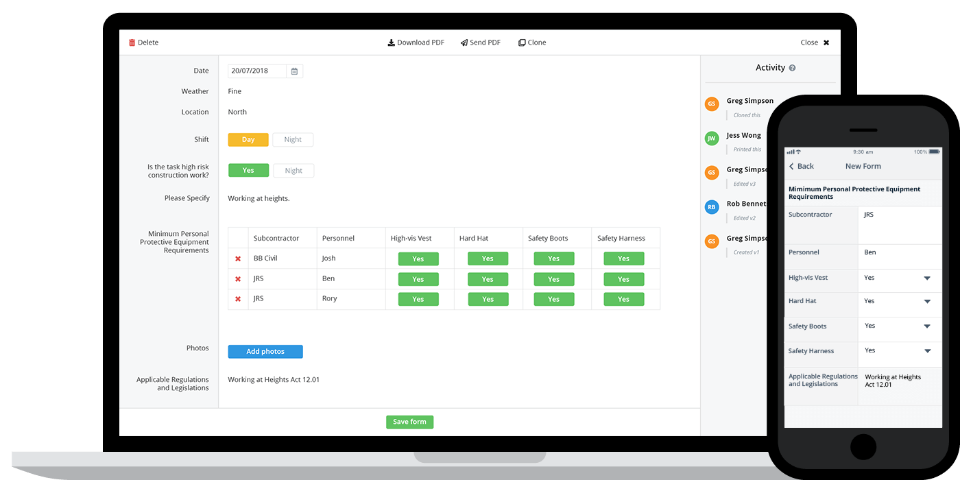 Job Safety Analysis App Streamline your JSAs and improve safety