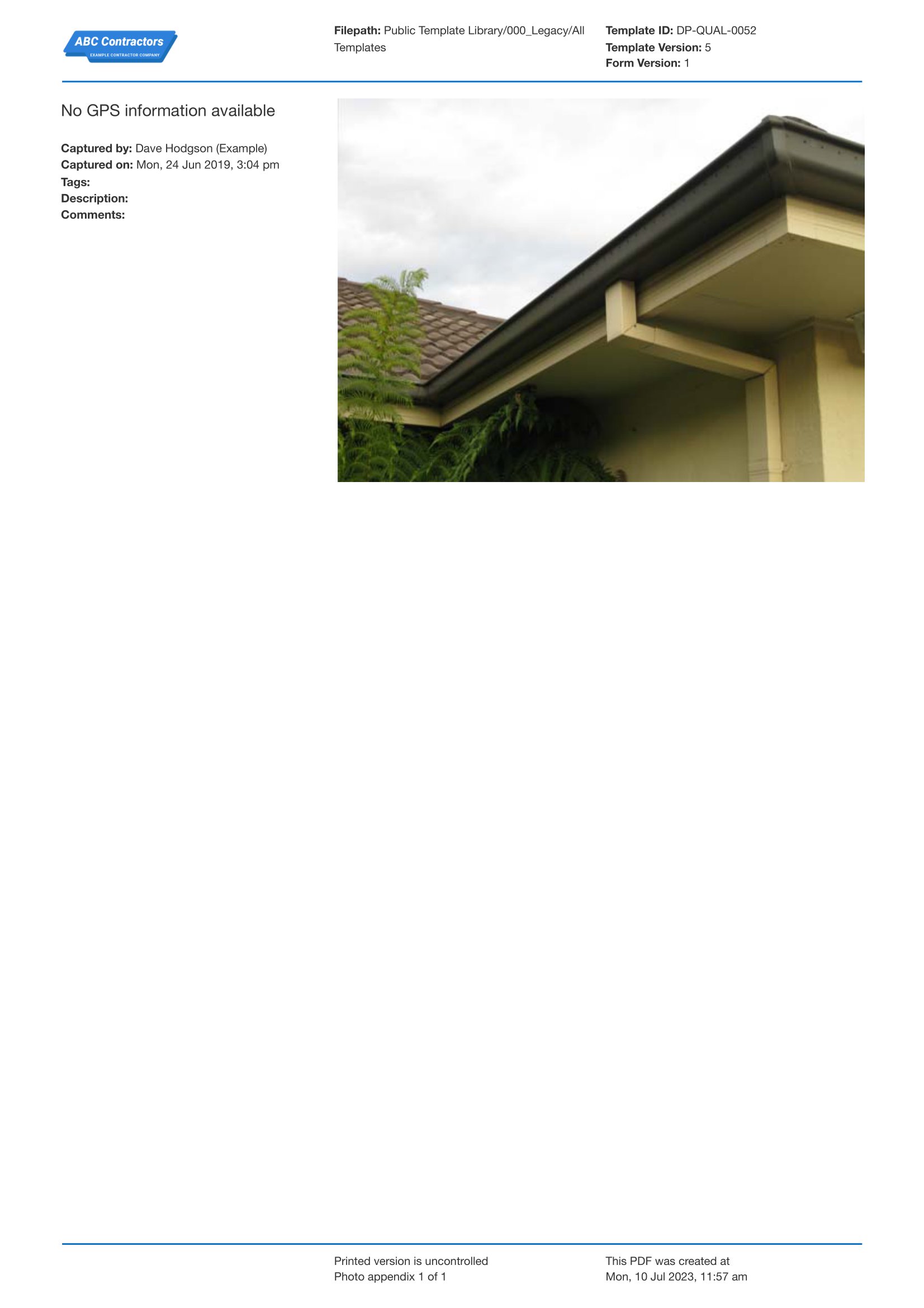 Commercial Roof Inspection Checklist template use it free