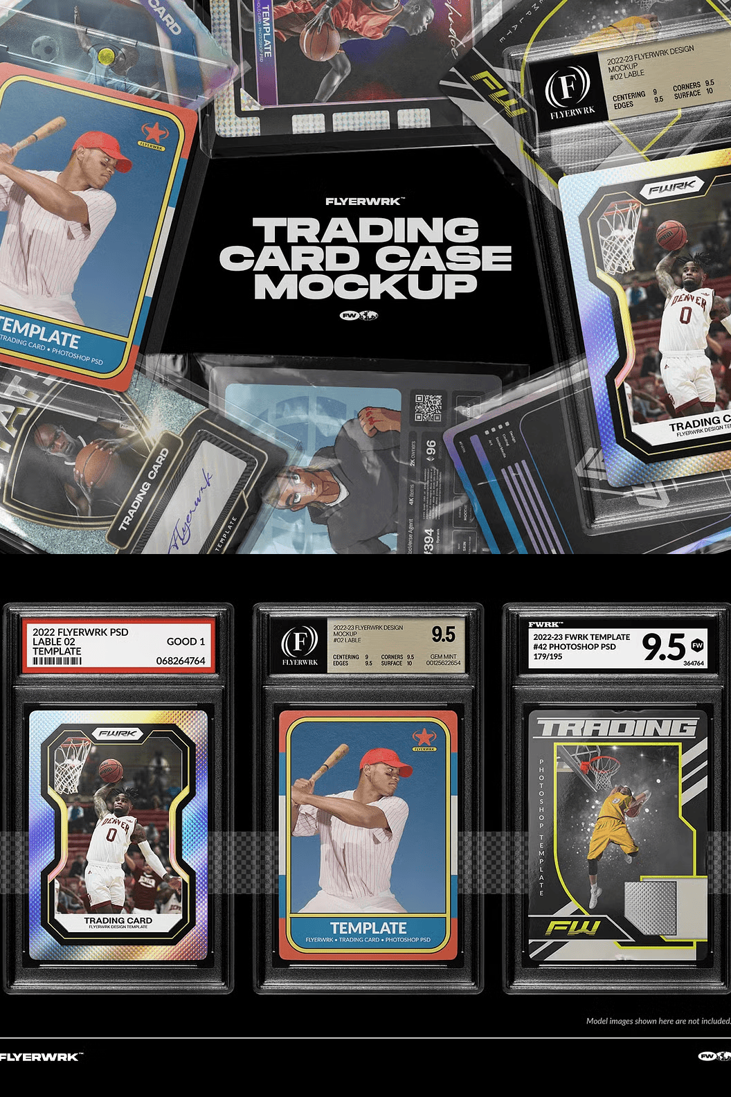 Trading Card Case Mockup Siteoutsite