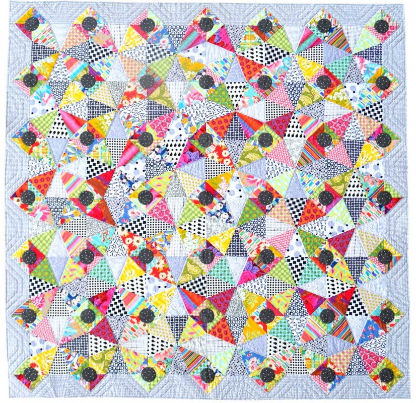 Broken Glass Quilt Pattern by Jen Kingwell
