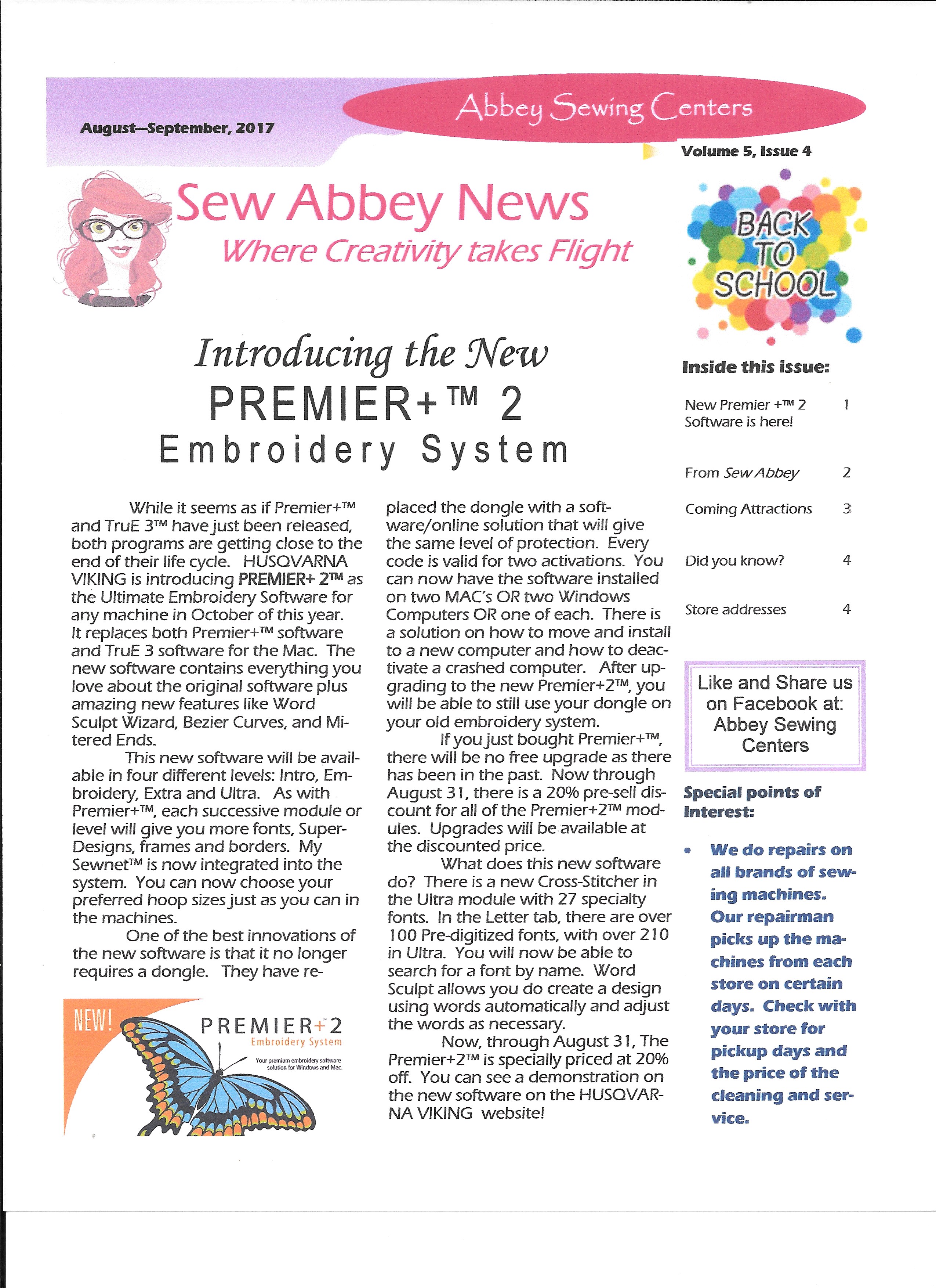 Sewing Machines, Vacuums, Notions & Classes Sew and Vac Stores