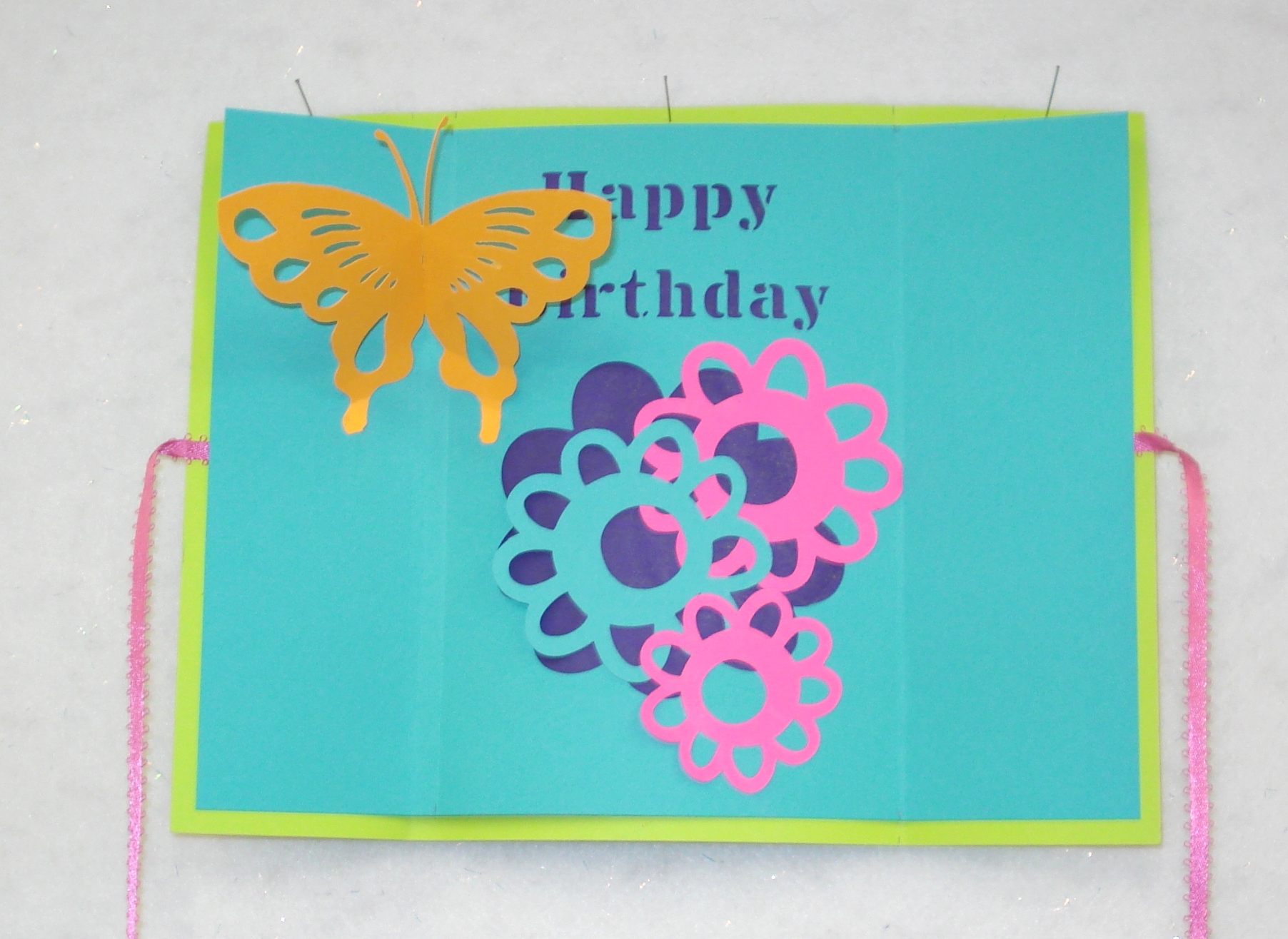 Brother Scan n Cut Popup Birthday Card