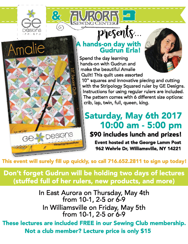 Aurora Sewing Center New York Sewing & Quilting Shop