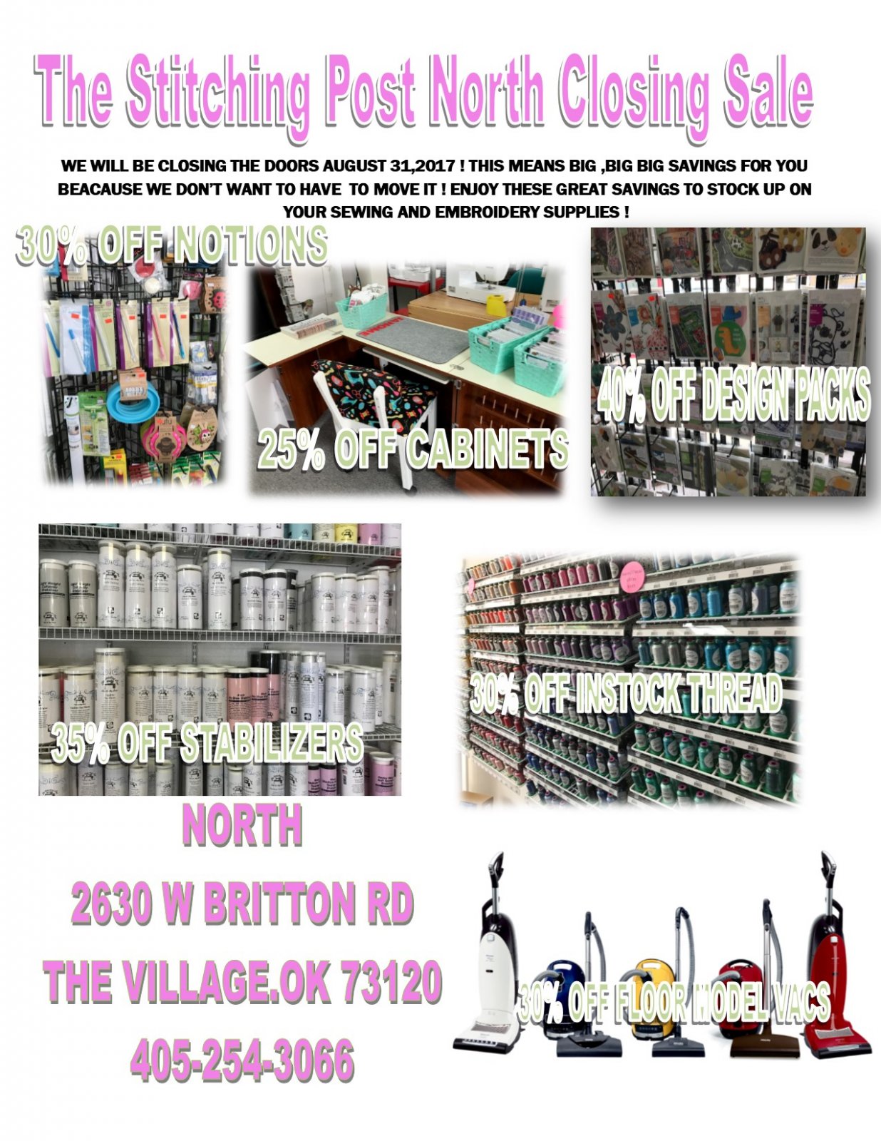 The Stitching Post, Inc. Oklahoma City Sewing Machines