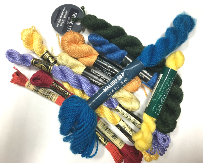 Matching Needlepoint Fibers To Needlepoint Canvas