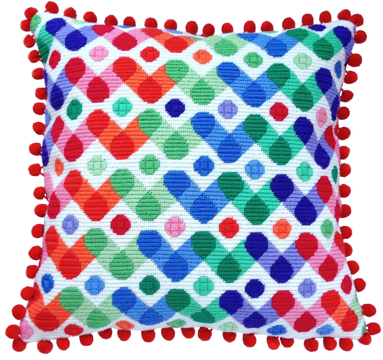 Rainbow Contemporary Needlepoint Kit