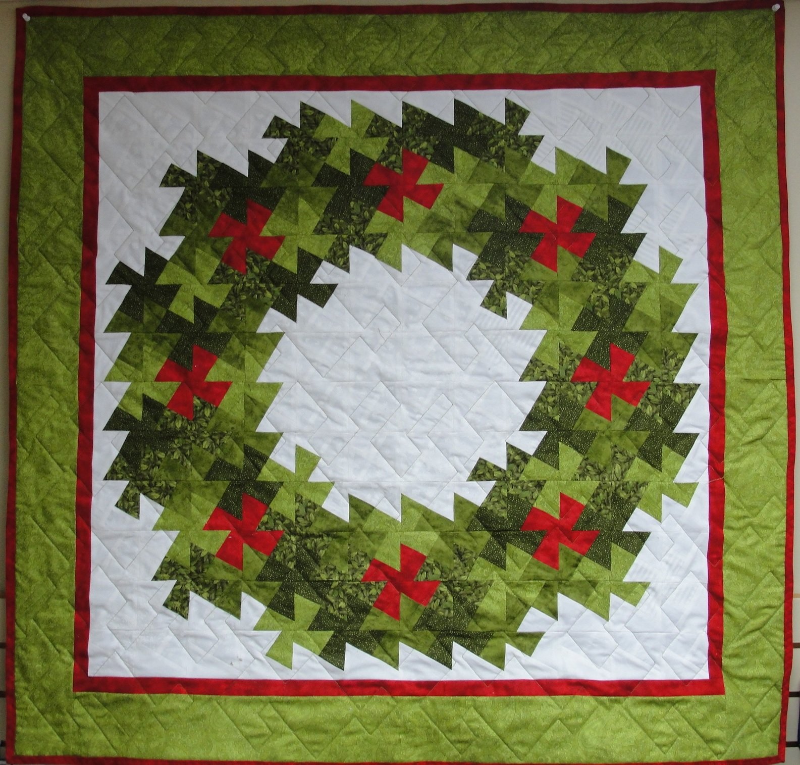 Christmas Twister Wreath Carpentersville