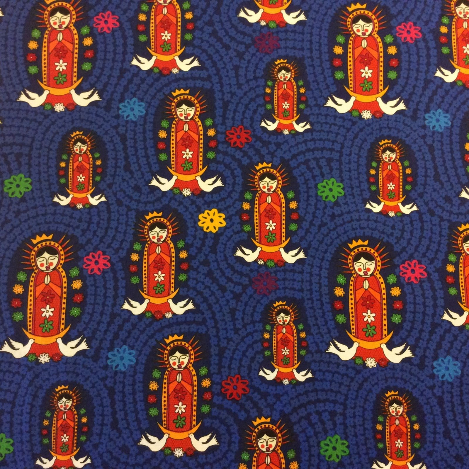 Religious Theme Fabric & Decor