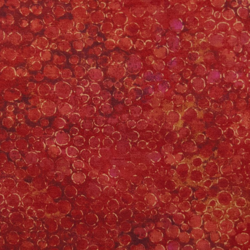 NC06 Shimmer Red Dots Crafting Extra Wide Quilt Backing Quilting Cotton