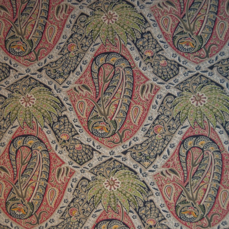 Tommy Bahama Palm Tree Paisley Indoor/Outdoor Home Decor Fabric ZOR129