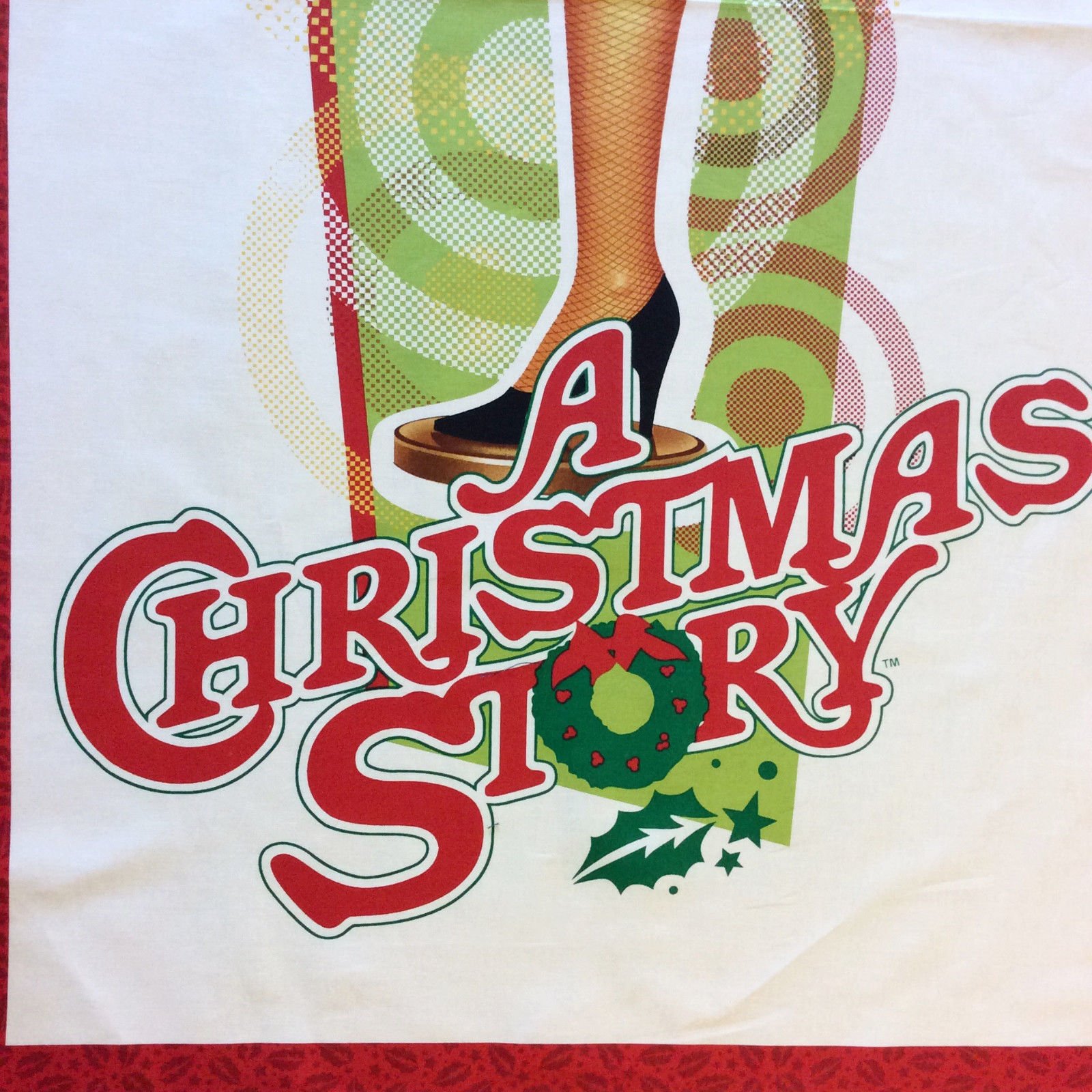 PNL136 A Christmas Story Leg Lamp Xmas Festive Winter Panel Cotton