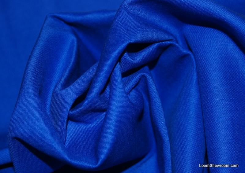 Cobalt Blue Solid Cotton Fabric Quilt Fabric AC012