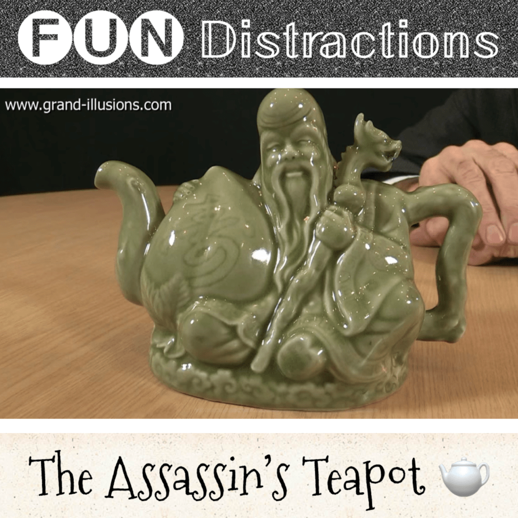 Fun Distraction Assassin’s Teapot Library