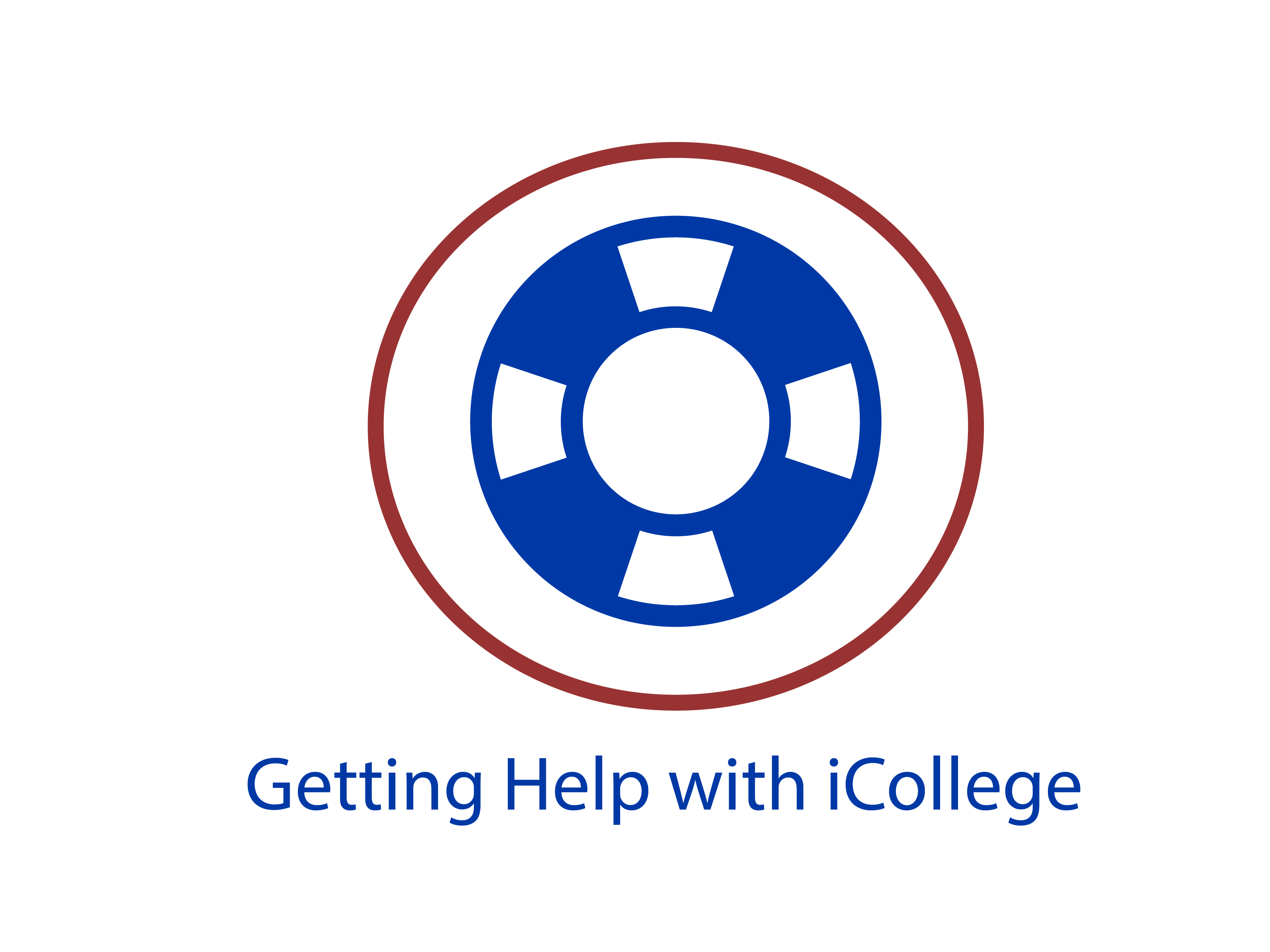 Getting Help with iCollege iCollege Now