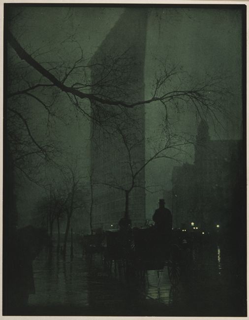 Edward Steichen, The Flatiron—Evening from Camera Work XIV, 1904