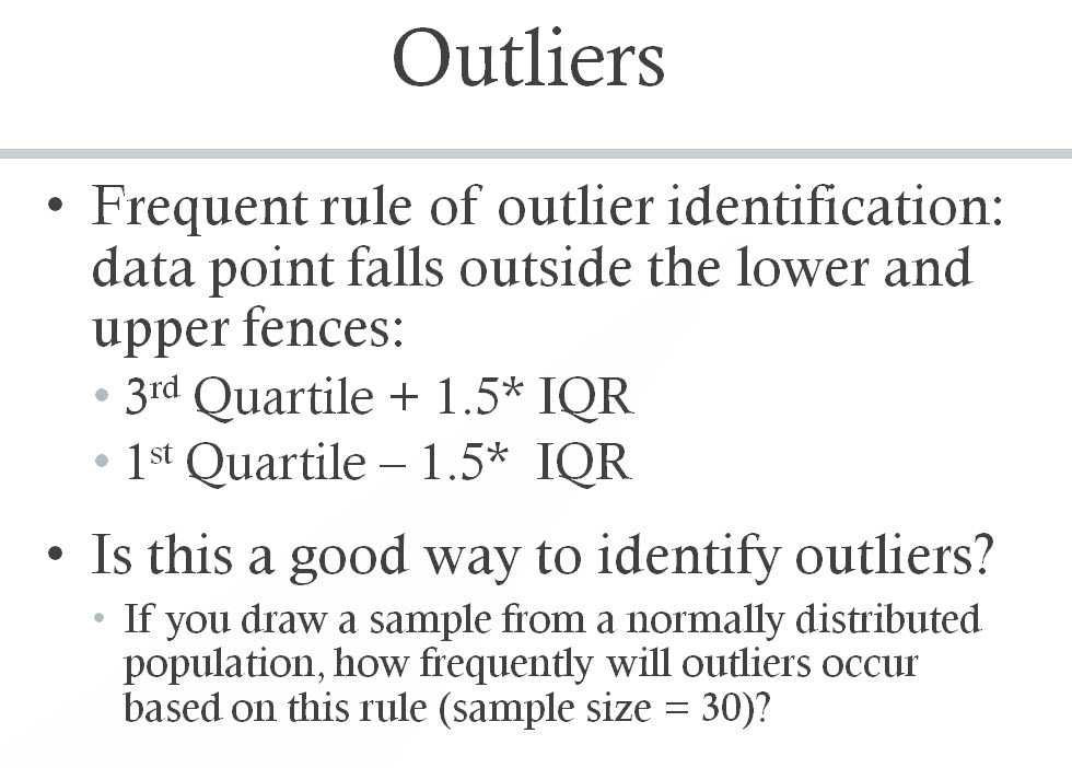Descriptive Statistics ENV710 Statistics Review Website