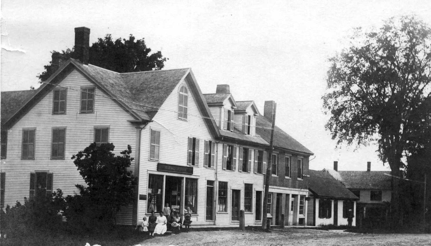 The D.D. Merriman merchantile was located at ReadfieldCorner in what is