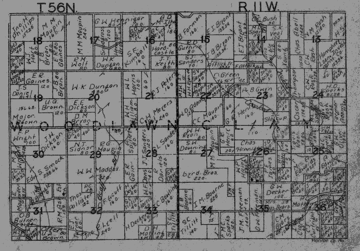 Monroe County Maps & Gazetteers