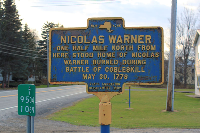 Nicholas Warner, Warnerville, Town of Richmondville, NY
