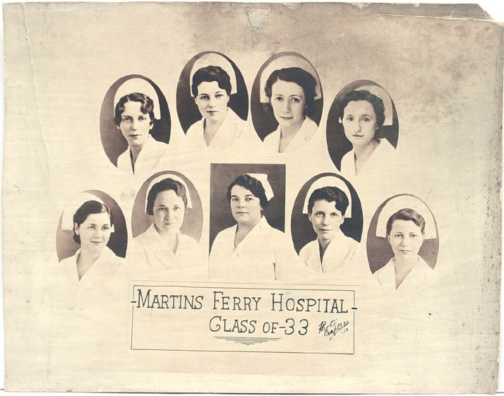 Martins Ferry Nurses, 1933 (Linda Fluharty)