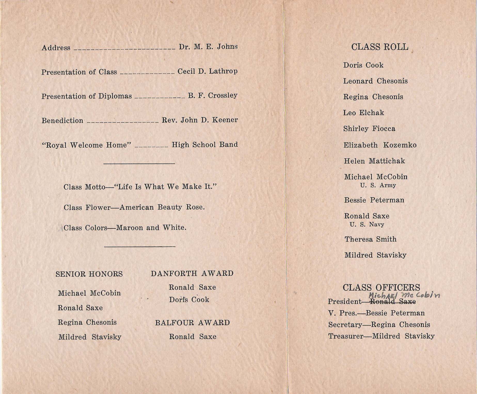 Page 2 Class Members and Awards