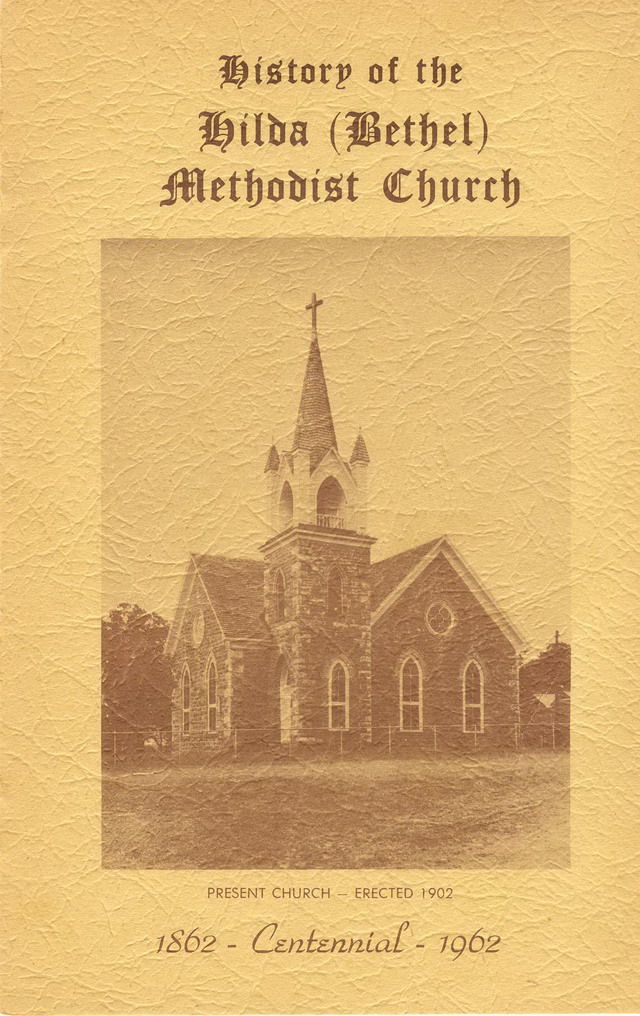History of the Hilda (Bethel) Methodist Church