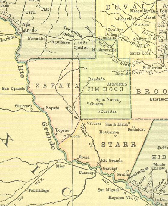 Starr County Maps