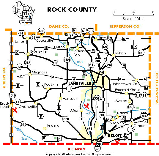 Current Rock Co. Map