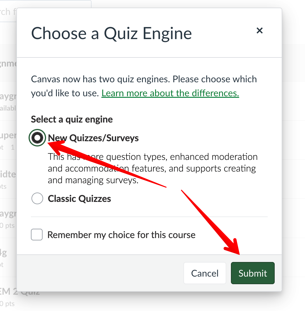 Using Quizzes in Canvas - Powered by Kayako Help Desk Software
