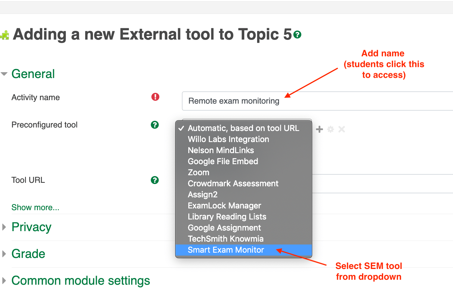 Smart Exam Monitor (SEM) For Instructors Powered by Kayako Help
